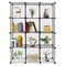 Wire Cube Storage Metal Closet Organizer Bookcase Cabinet Wardrobe Storage Shelves